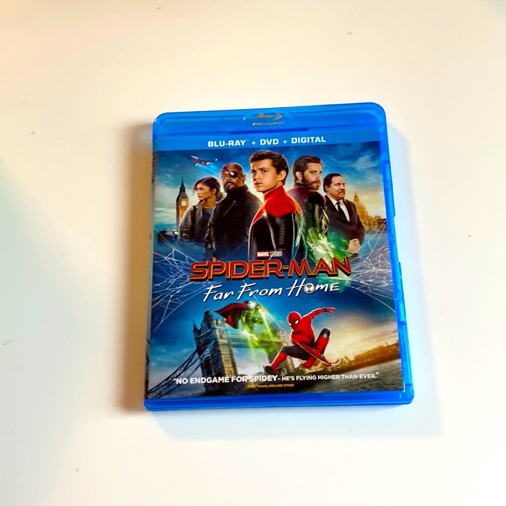 Spider man blu-ray +dvd+digital